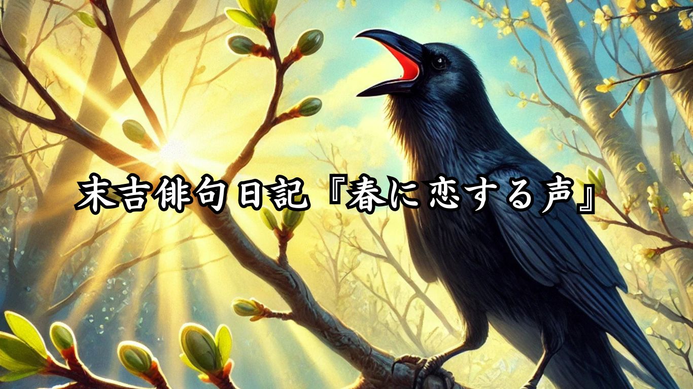 末吉俳句日記『春に恋する声』タイトルイメージ