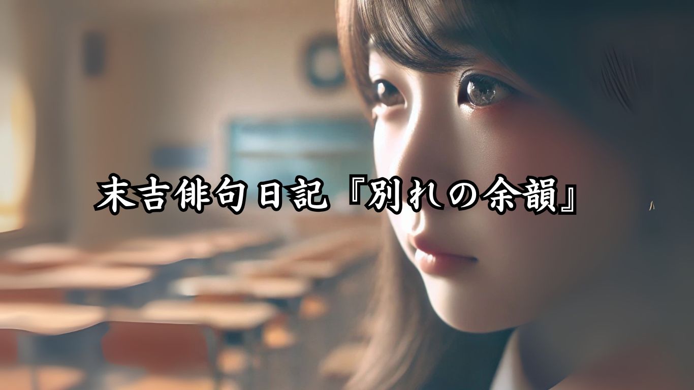 末吉俳句日記『別れの余韻』タイトルイメージ