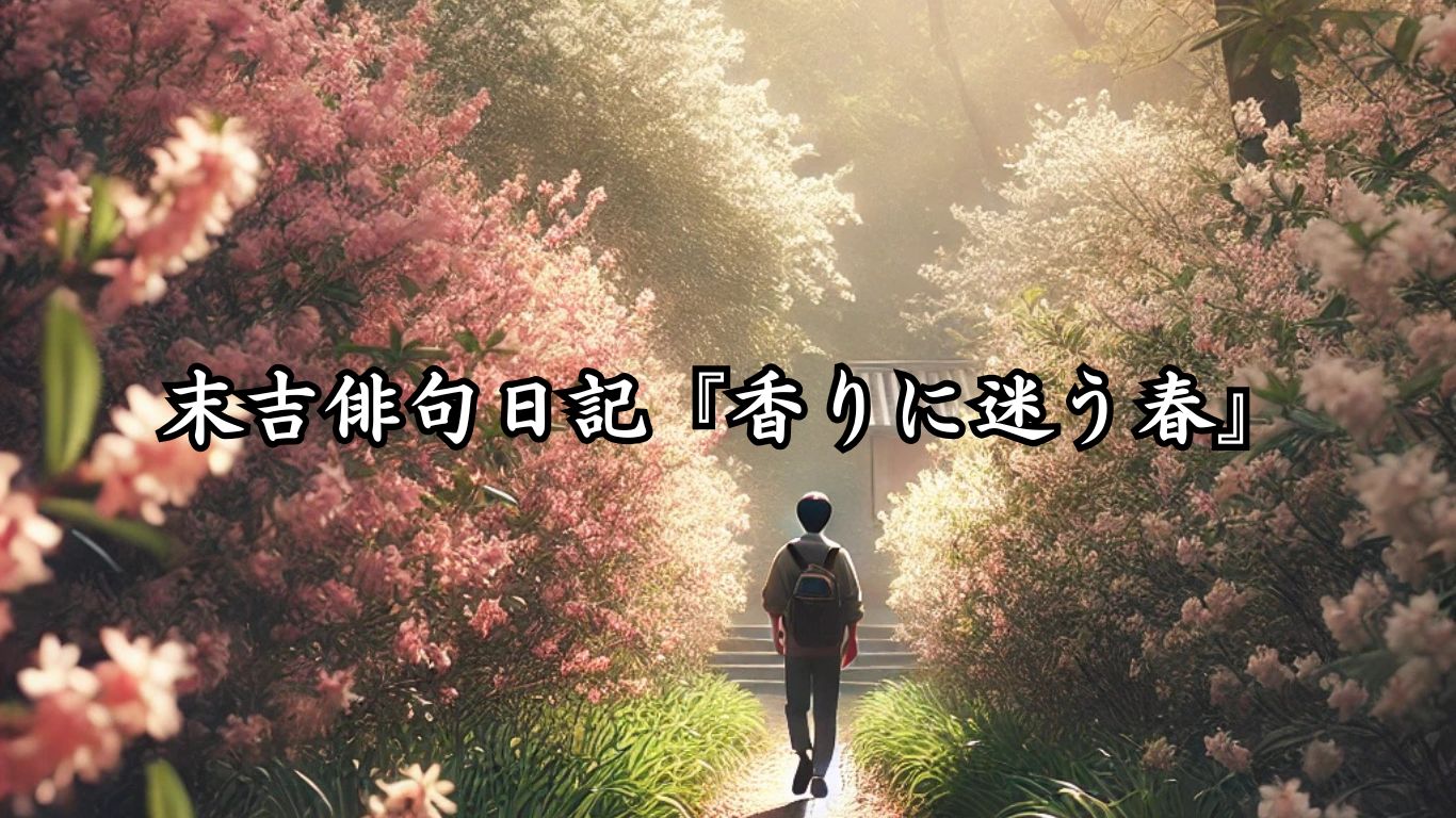 末吉俳句日記『香りに迷う春』タイトルイメージ