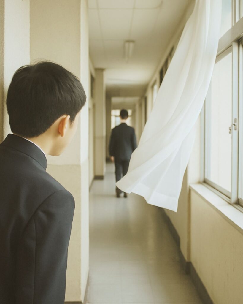 わたぼうし短歌帖「僕一人 友を見つけて 春風に
影尽く願い 数センチ」短歌イメージ画像