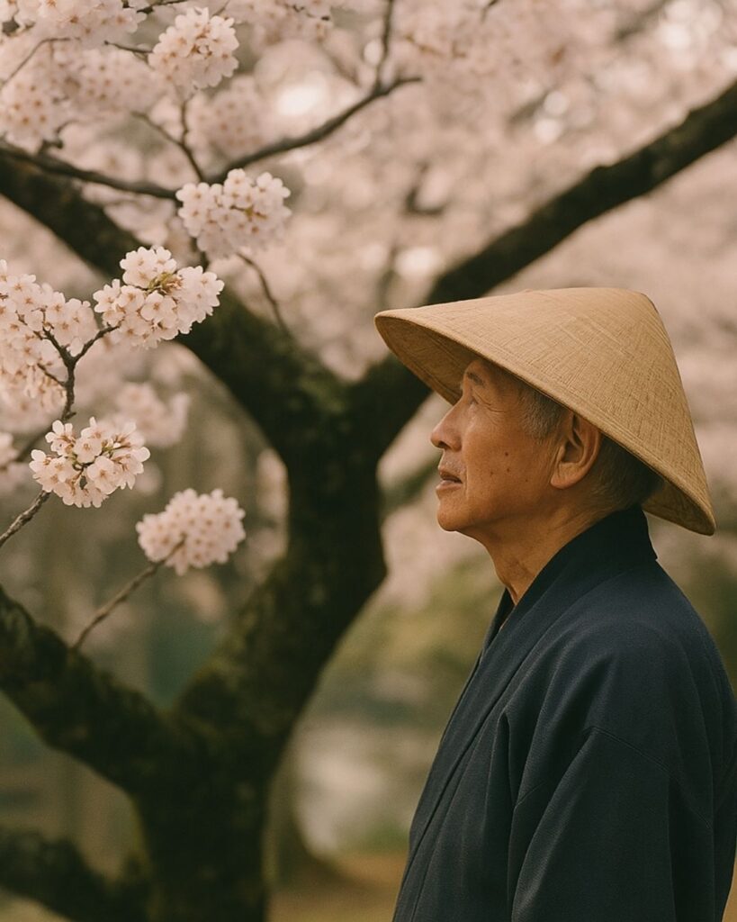 末吉俳句日記「幾代経て 語る桜の 守り人」俳句イメージ画像