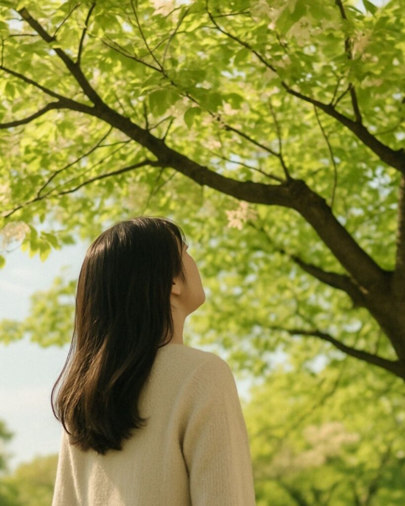末吉俳句日記「花過ぎし あの日の桜は まなうらに」俳句イメージ画像