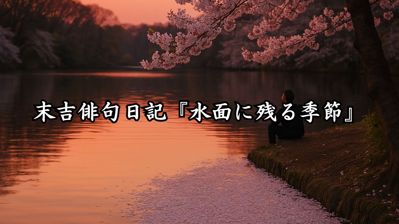 末吉俳句日記『水面に残る季節』タイトルイメージ