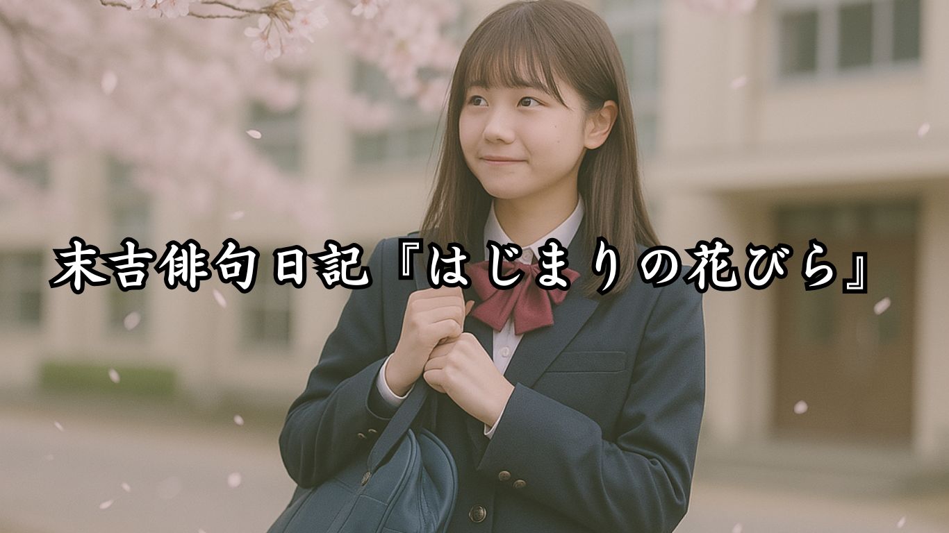 末吉俳句日記『はじまりの花びら』タイトルイメージ