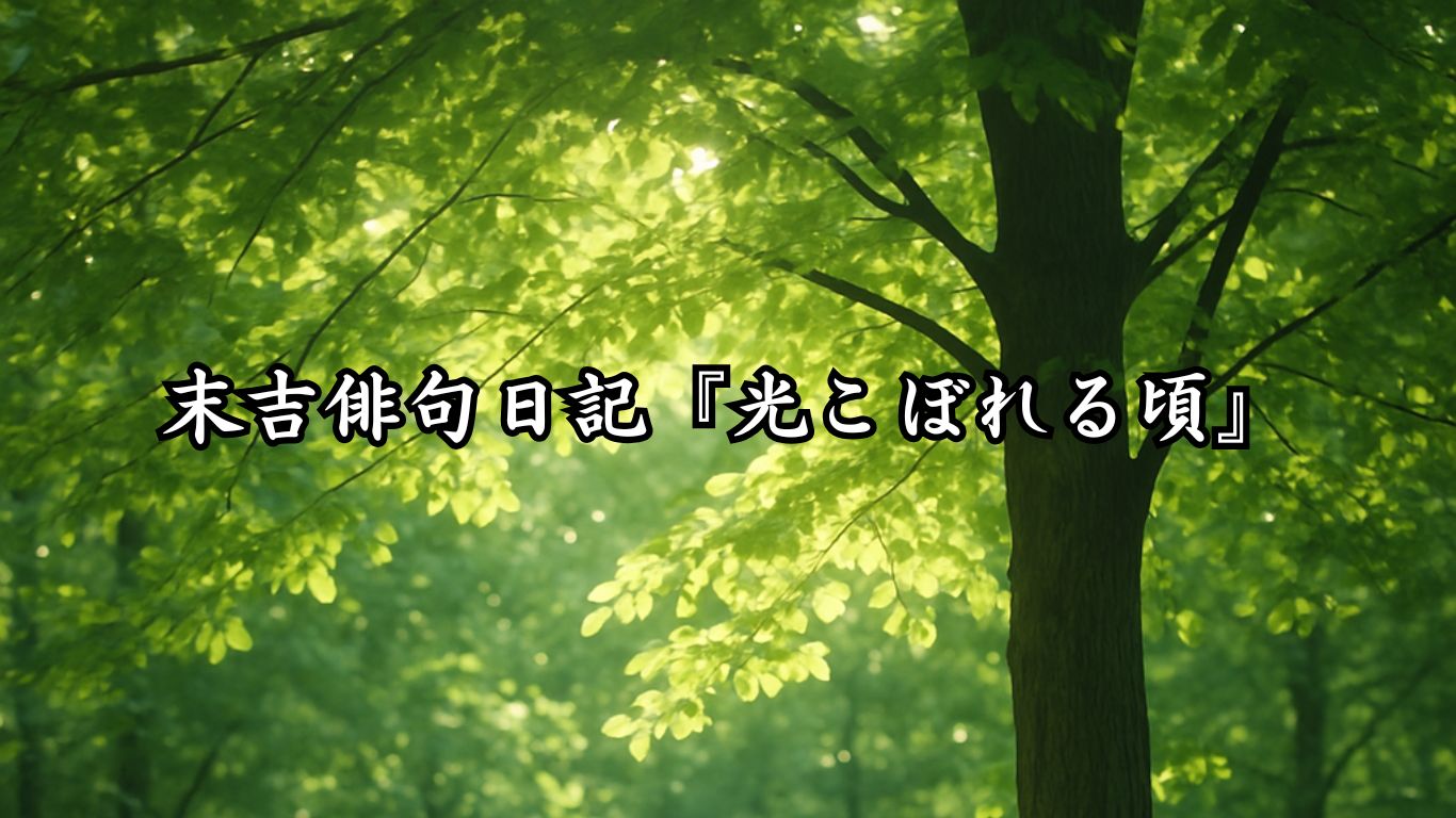 末吉俳句日記『光こぼれる頃』タイトルイメージ