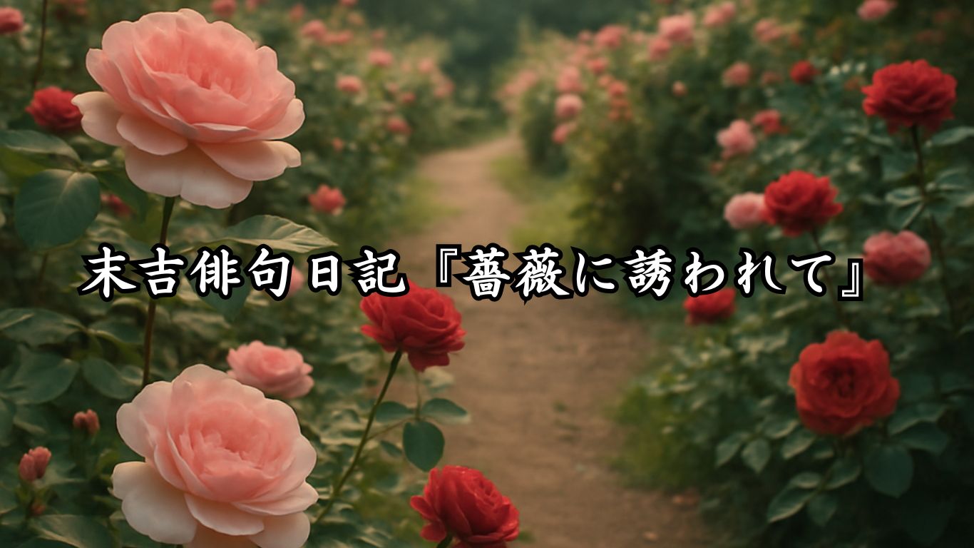 末吉俳句日記『薔薇に誘われて』タイトルイメージ