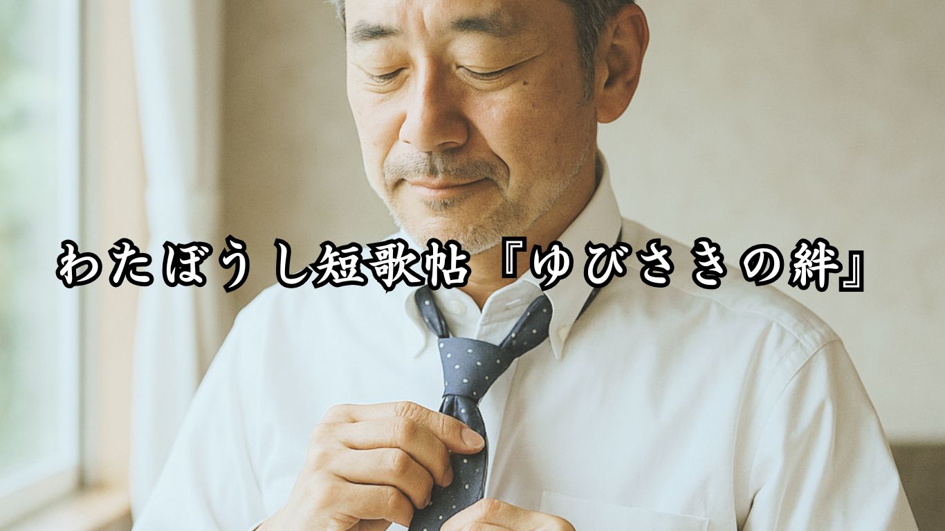 わたぼうし短歌帖『ゆびさきの絆』タイトルイメージ画像