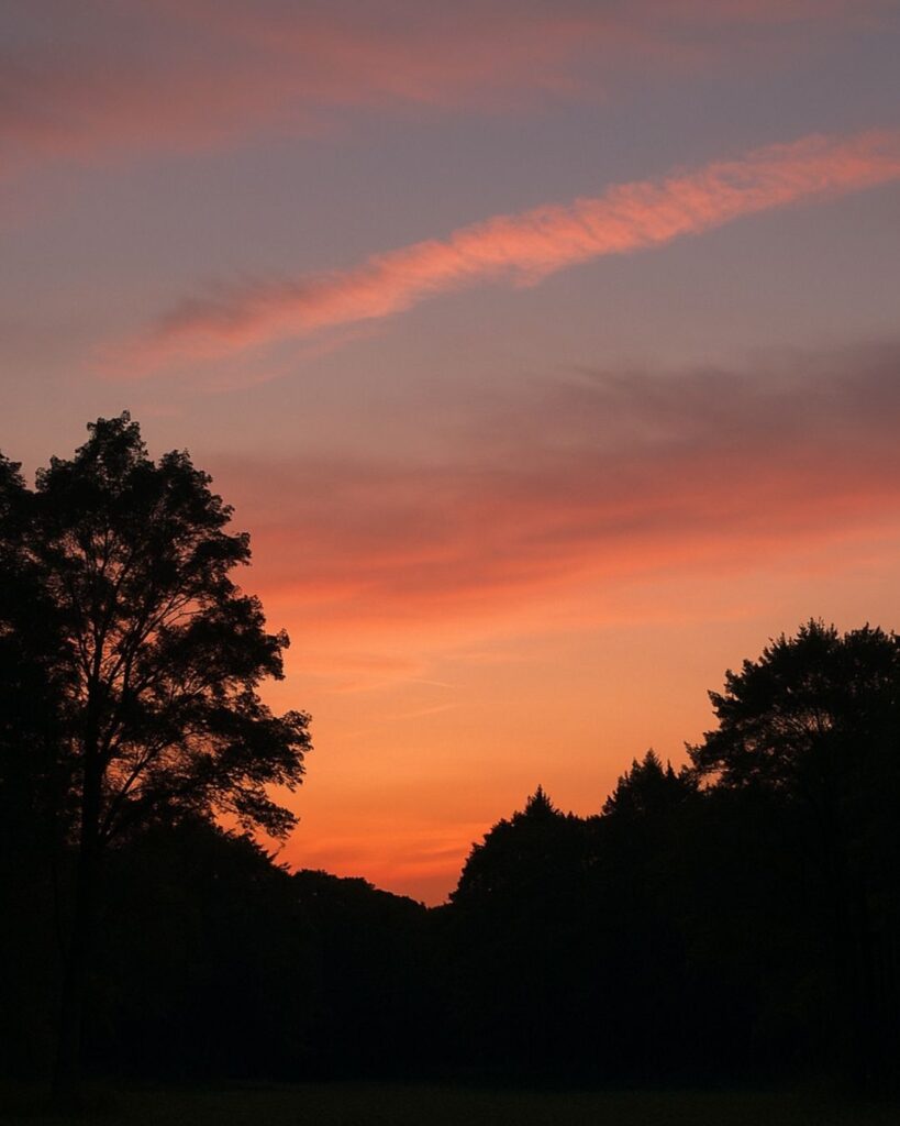 末吉俳句日記「ひぐらしや 暑さを残し 夕空に」俳句イメージ画像