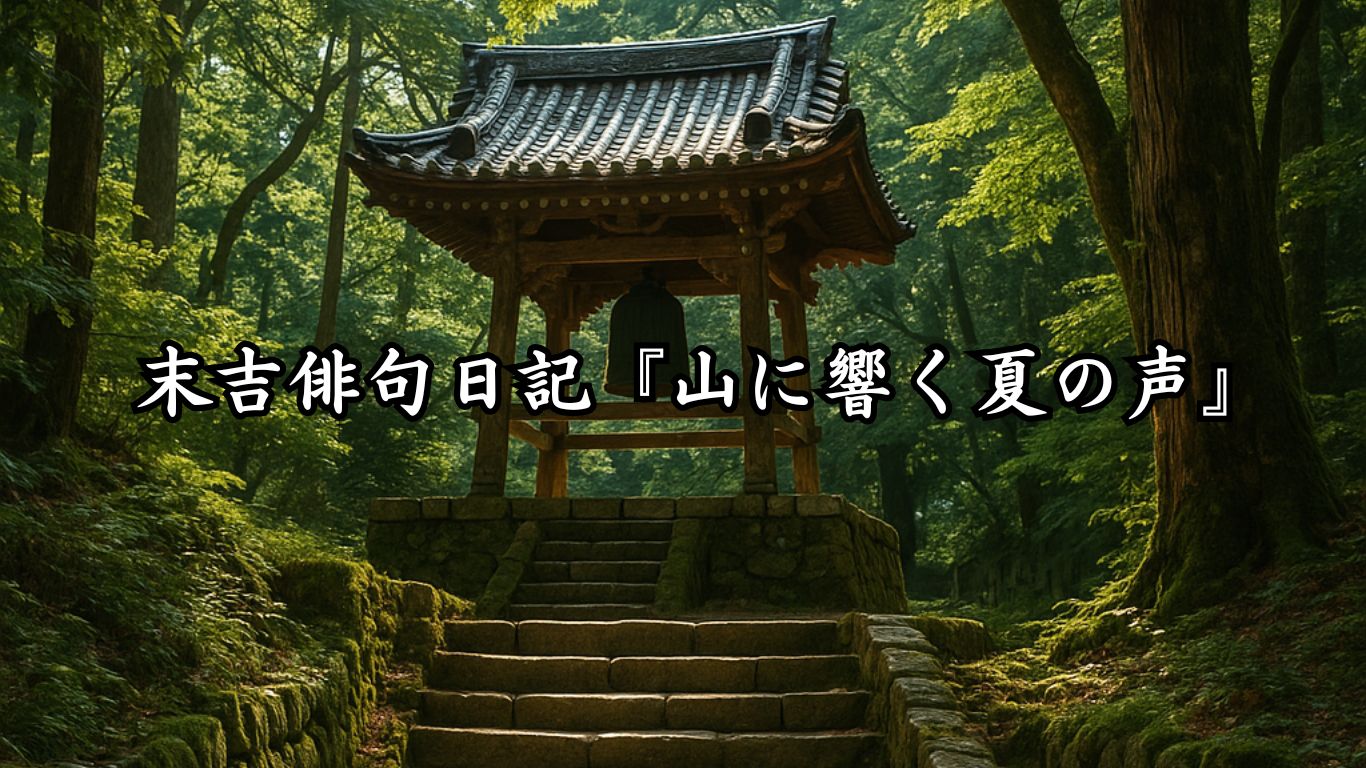 末吉俳句日記『夏の終わりの指先』タイトルイメージ
