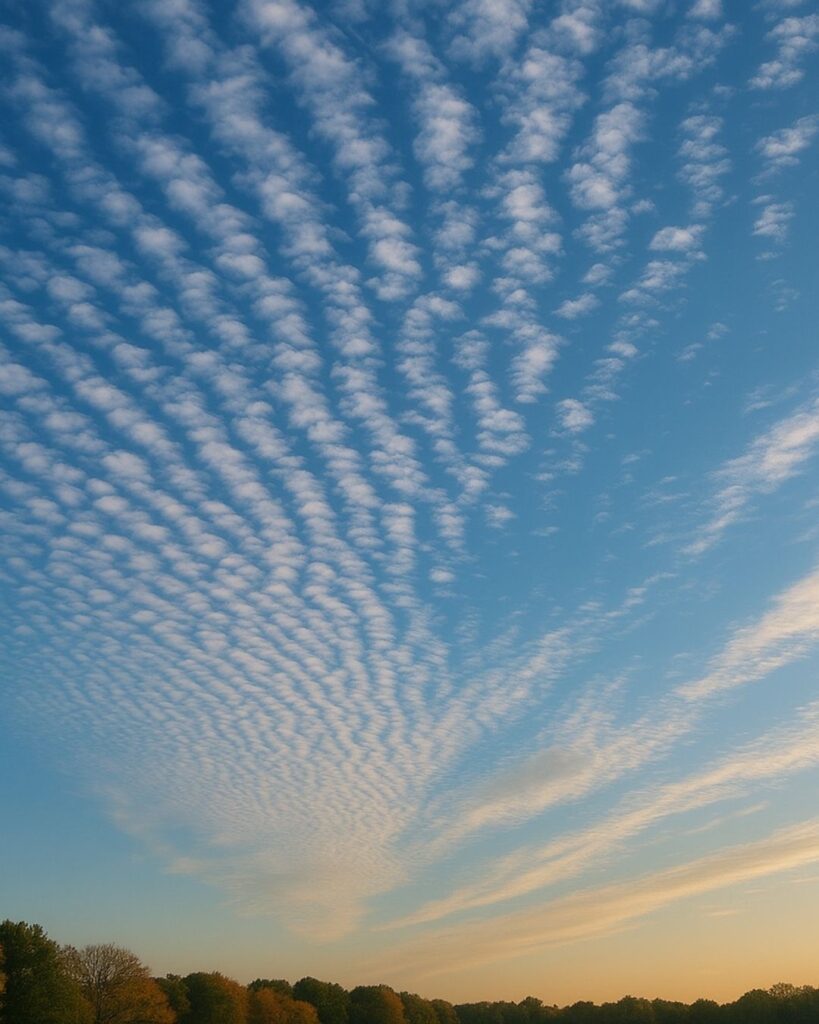 わたぼうし短歌帖「鰯雲 風の口笛 ささやけば
心を解きて 蒼き空ゆく」短歌イメージ画像