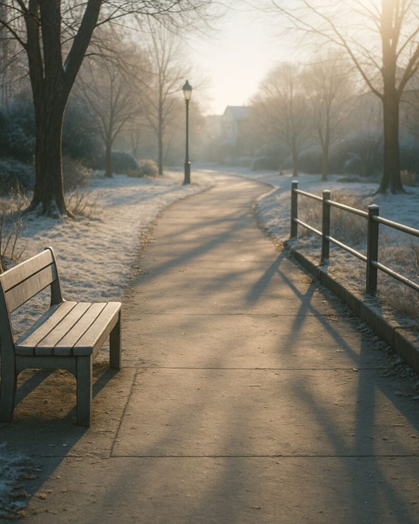 末吉俳句日記「息白し ひと言余す 冬日かな」俳句イメージ画像