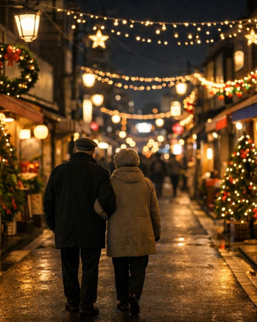 末吉俳句日記「聖夜かな 寄り添ふ音の 続きゐる」俳句イメージ画像