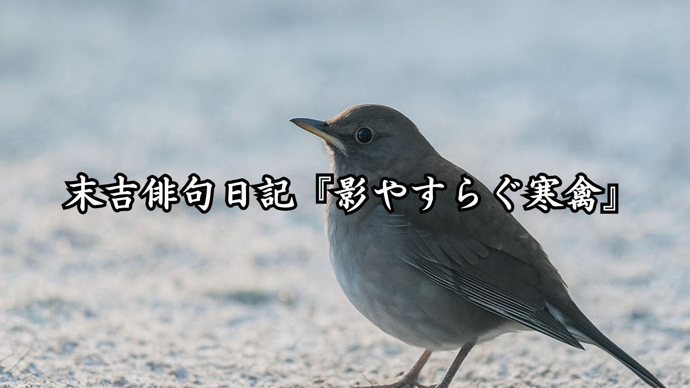 末吉俳句日記末吉俳句日記『影やすらぐ寒禽』タイトルイメージ