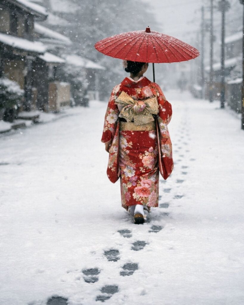 末吉俳句日記「鏡割り お汁粉すする ほどのこと」俳句イメージ画像
