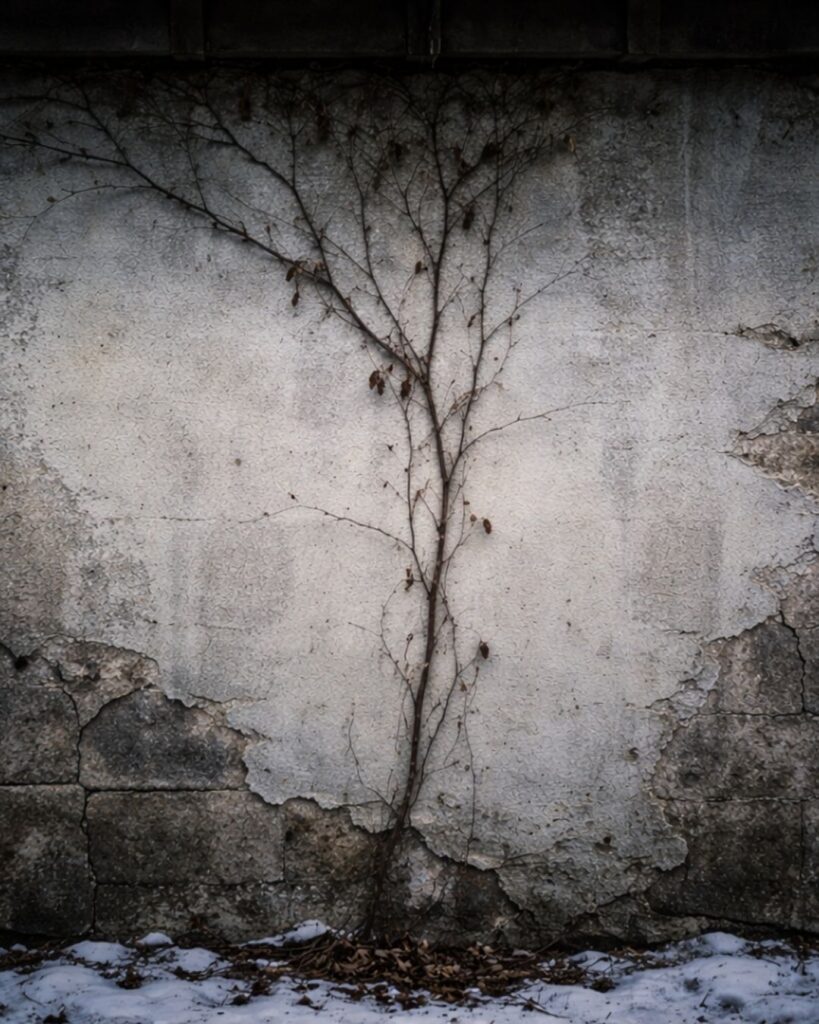 わたぼうし短歌帖「大寒の　指先しみる　迷い道
温もりのほうへ　足を止めたり」短歌イメージ画像