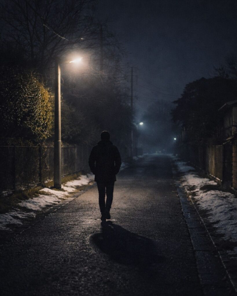 わたぼうし短歌帖「冬霞 坂路登りて 単騎見ゆ
響くいななき まだ見ぬ先へ」短歌イメージ画像