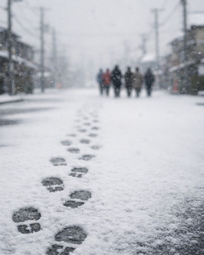 わたぼうし短歌帖「鏡開き お汁粉すする 座の端に
猫も混じりて ゆるり過ぎゆく」短歌イメージ画像