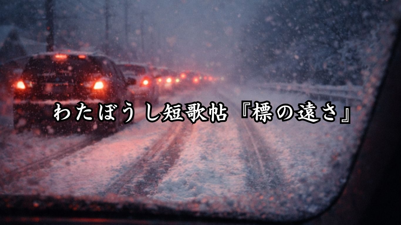 わたぼうし短歌帖『標の遠さ』タイトルイメージ画像