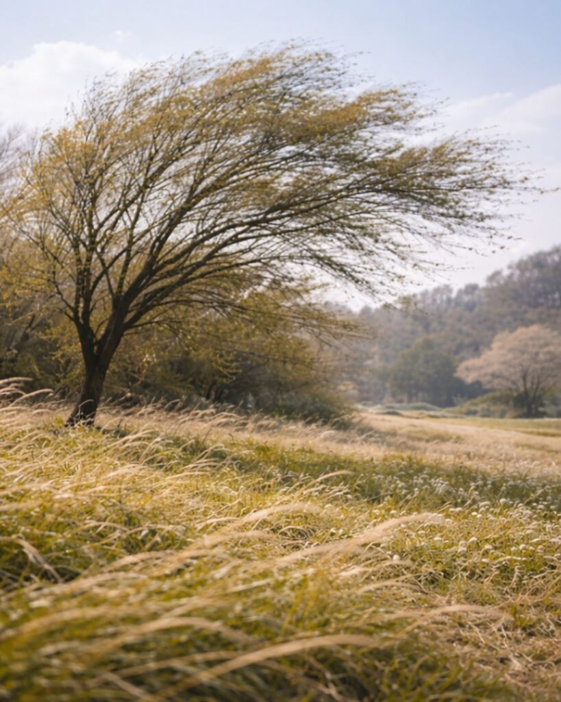わたぼうし短歌帖「白梅の　花のあはひに　二羽寄りて
撞くもはなれず　風ひとすぎぬ」短歌イメージ画像