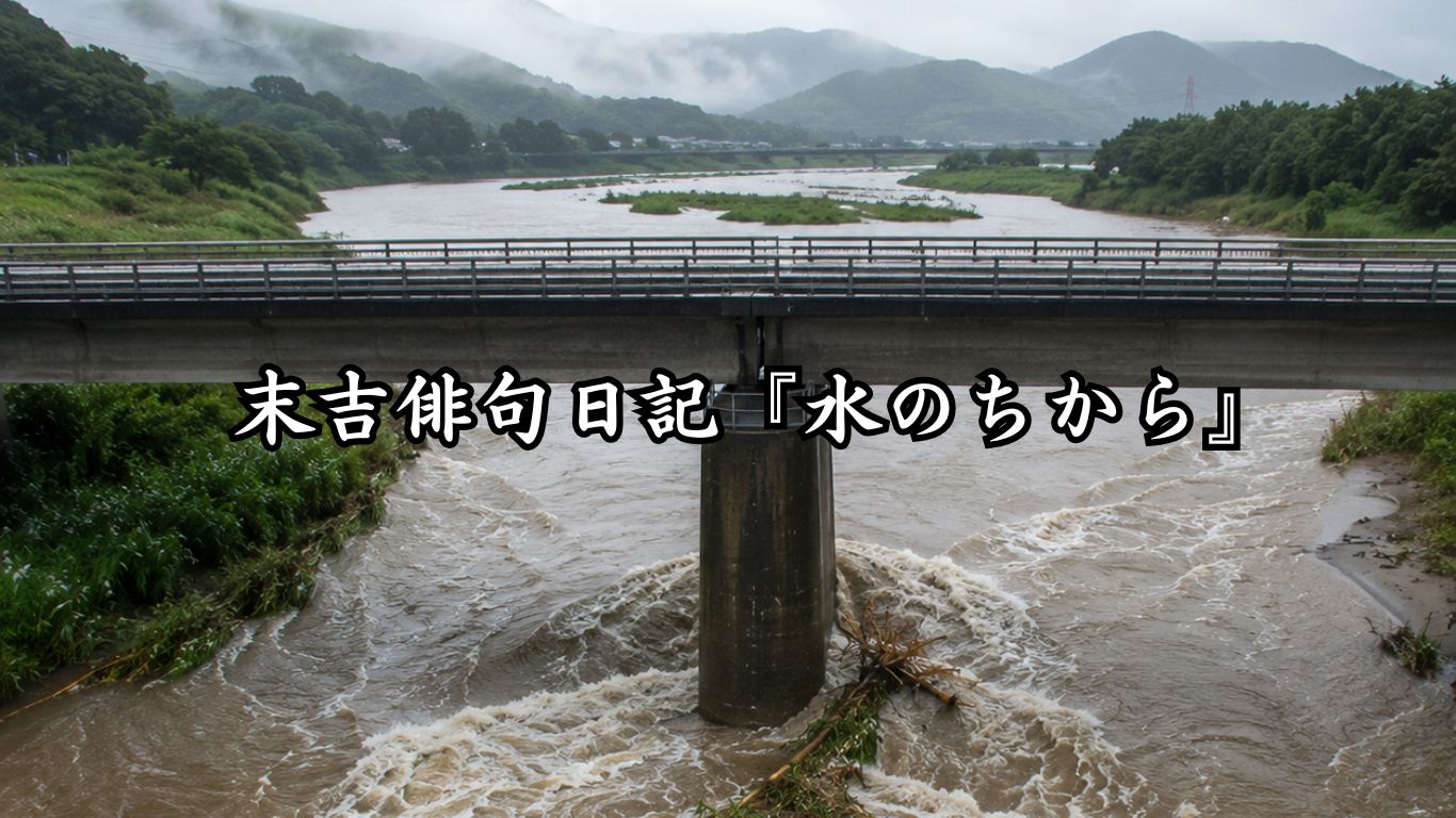 末吉俳句日記『水のちから』タイトルイメージ