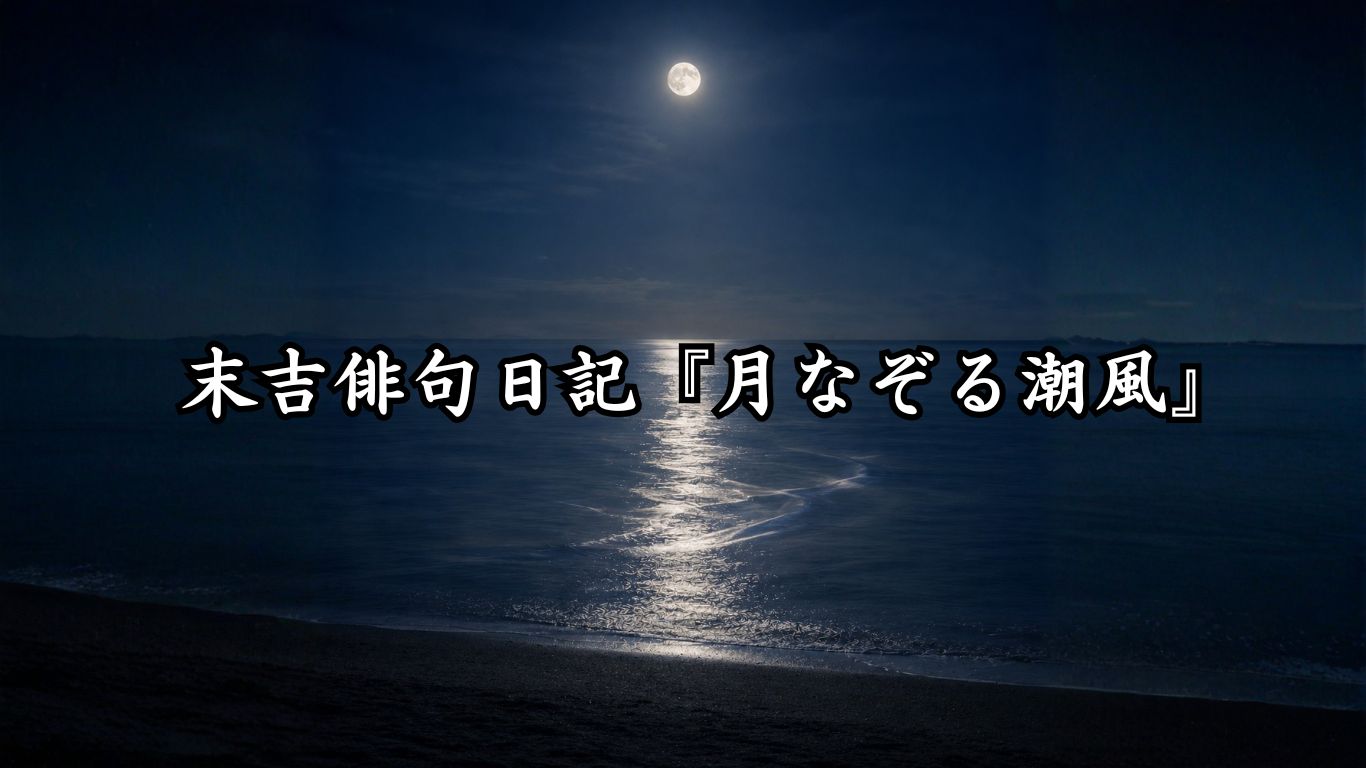 わたぼうし短歌帖『月なぞる潮風』タイトルイメージ画像